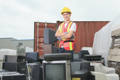 Efficient disposal of household items during clearance